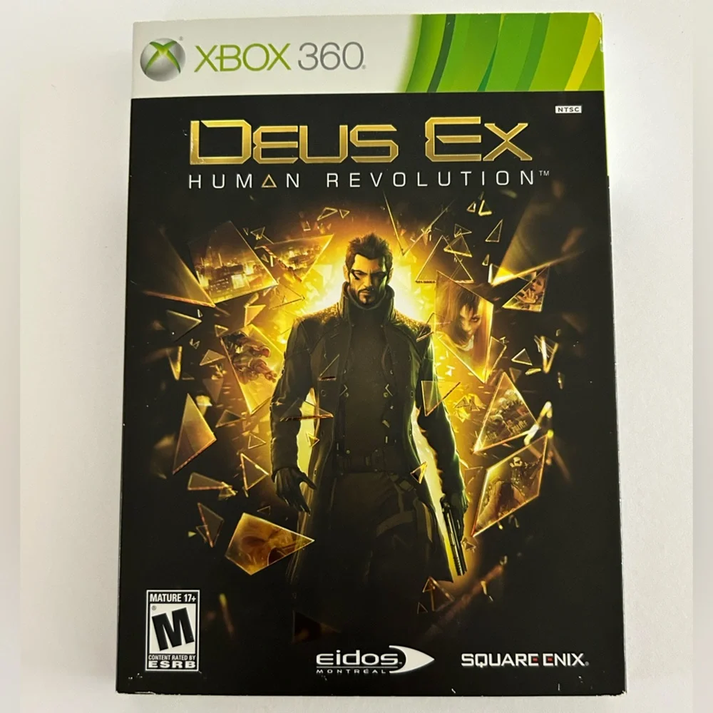 🦋 5/$25 - Deus Ex: Human Revolution Video Game for Xbox 360